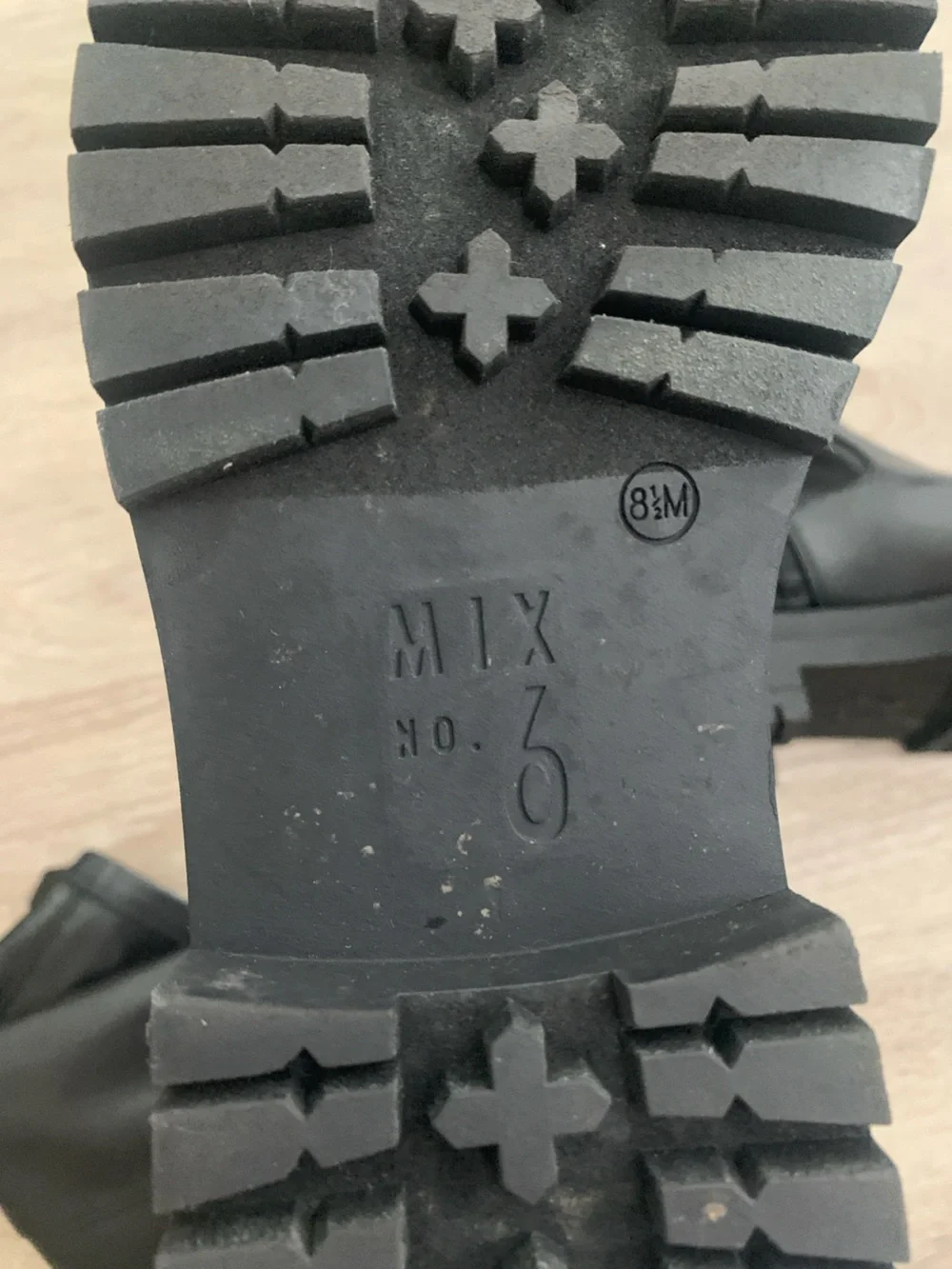 Mix No. 6 Over the Knee Bessia Black Boots Size 8.5